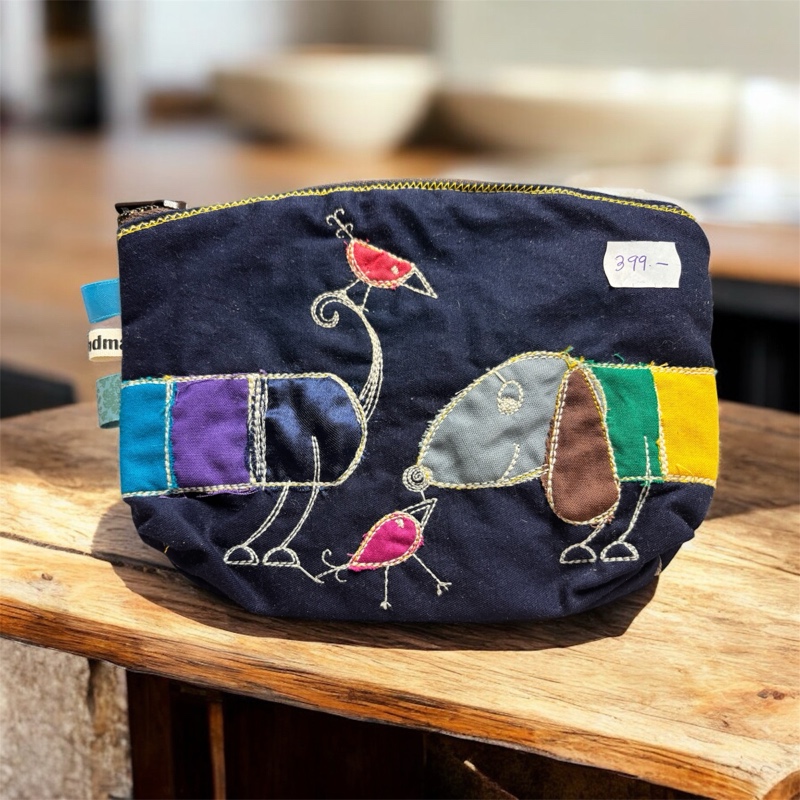 Psí přátelství- Ručně šitý necesér, Kosmetická taštička