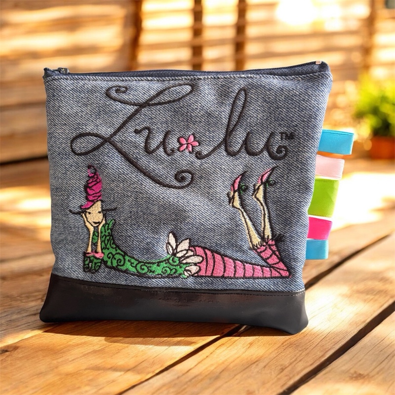 Lulu v Paříži- Ručně šitý necesér, Kosmetická taštička