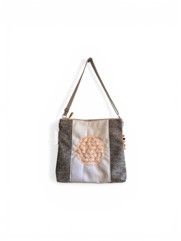 Damska handmade crossbody kabelka Kvet Zivota