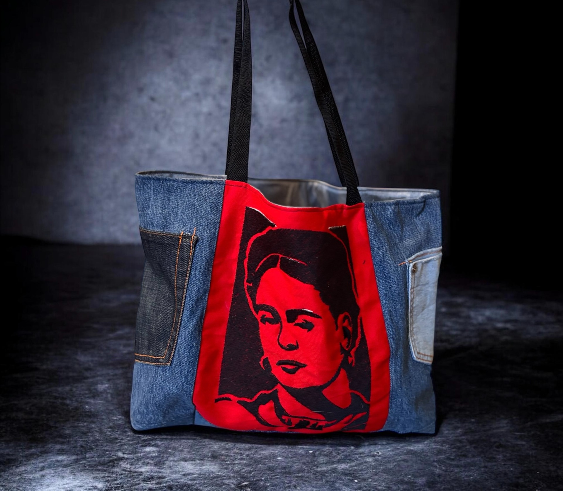 Kabelka Frida Kahlo handmade