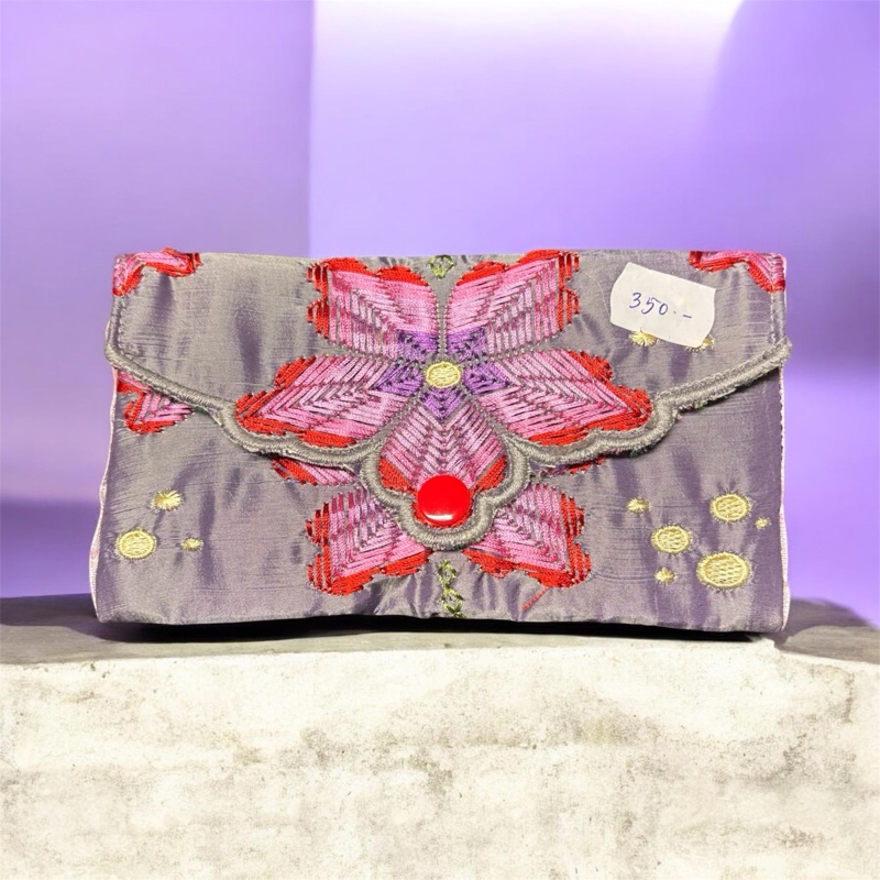 Rozkvetlá mandala- Ručně šitý necesér, Kosmetická taštička