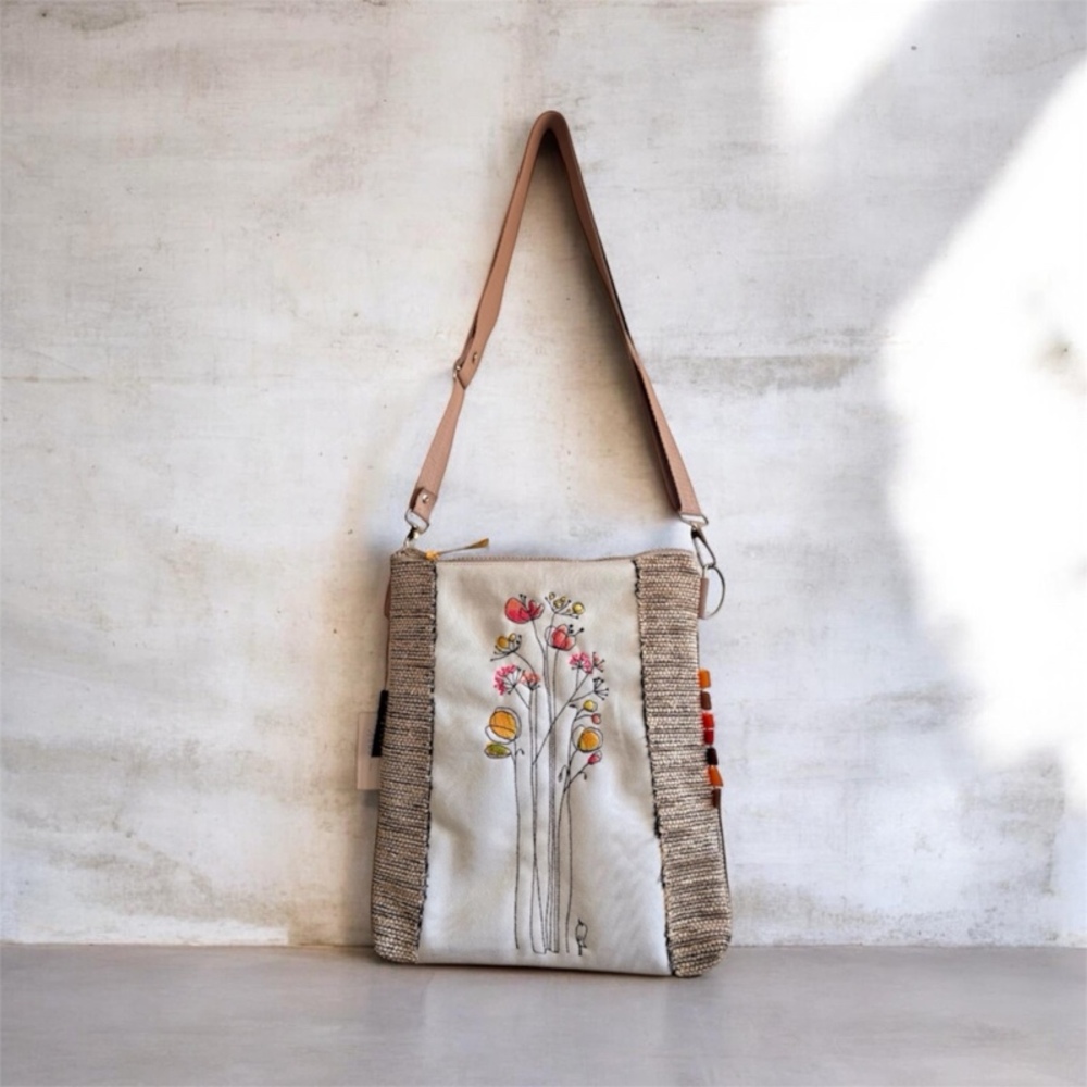 Damska handmade crossbody kabelka