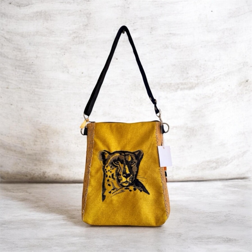 Damska handmade crossbody kabelka